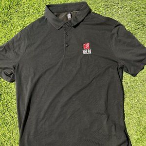 NFLPAxlululemon dark grey polo*NEVER WORN*